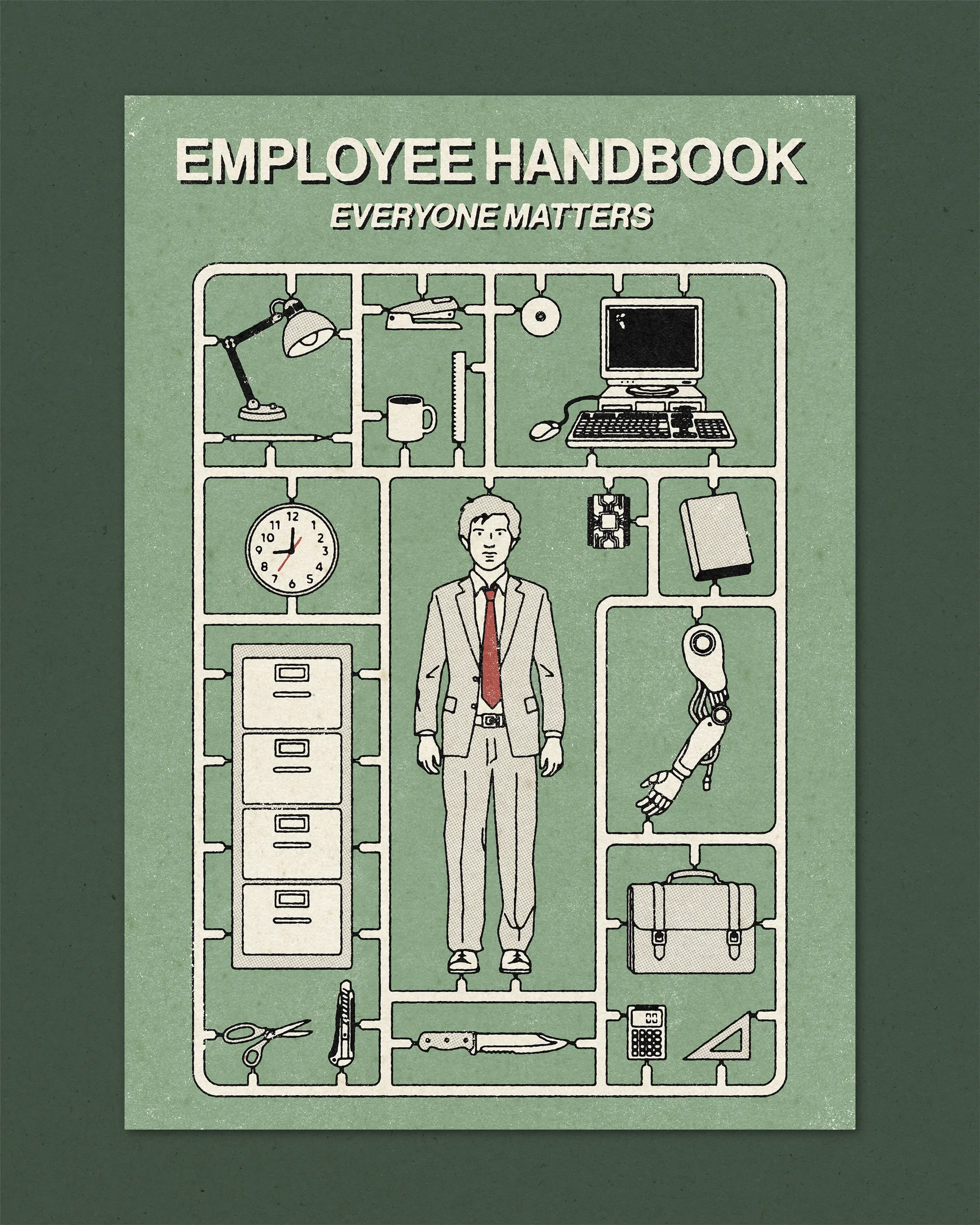 Do No Harm employee handbook poster